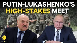 Putin and Lukashenko meet for the first time since Wagner mutiny | Russia-Ukraine War LIVE | WION