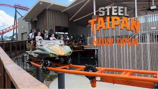 Steel Taipan Officially Open (2021) - Dreamworld Australia