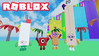 Numberblocks OBBY [NEW LEVELS] Roblox