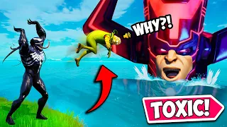 WORLD’S MOST *TOXIC* TEAMMATE EVER!! - Fortnite Funny Fails and WTF Moments! #1106