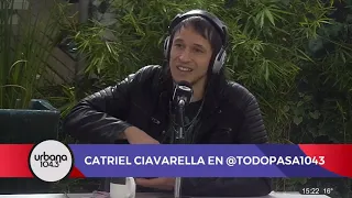 Catriel Ciavarella, baterista de Divididos, en Todo Pasa