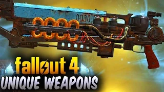 Fallout 4 Rare Weapons - 5 Awesome Secret & Unique Weapons Locations ! (Fallout 4 Best Weapons #3)
