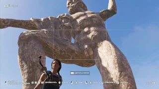 Assassin's Creed Odyssey. Заруфил статую Зевса.