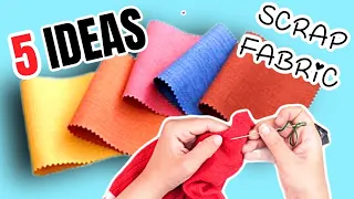 5 Scrap Fabric Ideas┃Easy Sewing Compilation Video |sewing projects