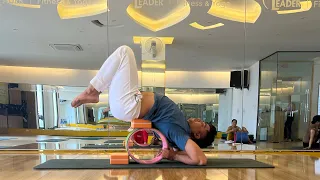Wheel yoga class by master Amitabh 🙏🙏