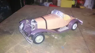 Restauracion mercedes ssk 1:24 parte 3