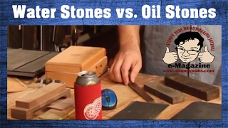 Oil Stones VS. Water Stones: Which should you use for for tool/knife sharpening?