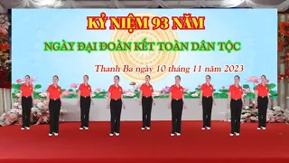 Bài Ca Đại Đoàn Kết - Khiêu Vũ Mai Lương - Học Nhảy Dân Vũ