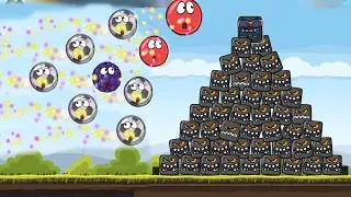 Red Ball 4 in Angry Balls | 9999 Red Ball 4 Vs 9999 RollBox