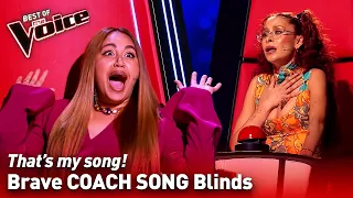 COACH SONG Blind Auditions on The Voice | Top 10