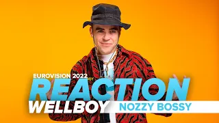 Wellboy "Nozzy Bossy" REACTION | Eurovision 2022 | OGAE Ukraine