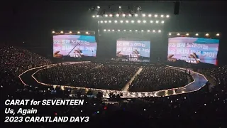 [세븐틴] 우리, 다시 떼창 이벤트 직캠(정면 4K WIDE FULL CAM)_230312 캐럿랜드 막콘