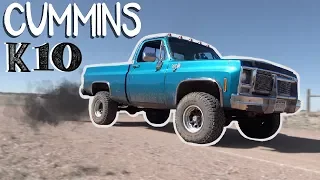 4bt Cummins Swapped Chevy K10 - TURBO DIESEL!