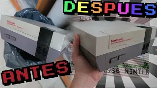 RESTAURACIÓN DE ESTA NES | SE CONVIERTE EN LA MEJOR NINTENDO DEL MUNDO | NES RGB MOD