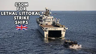 Royal Navy Bay Class Auxiliaries Convert into Lethal Littoral Strike Ships