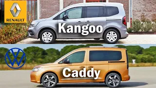 2021 Renault Kangoo vs VW Caddy, Kangoo vs Caddy