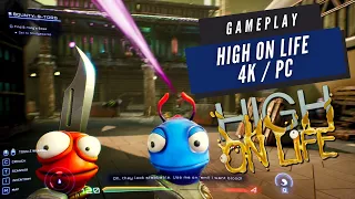 HIGH ON LIFE | PC Gameplay Demo | 4K | Gamescom 2022