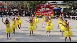 Cheri Cheri Lady - CLB Nhí Hoa Đất Việt | Mừng Xuân Mừng Ngày Hội Làng KIM THÁP