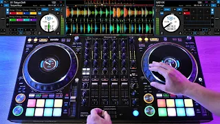 PRO DJ DOES EPIC MIX ON THE DDJ-1000 SRT - Creative DJ Mixing Ideas for Beginner DJs