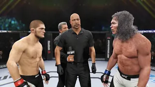 Khabib Nurmagomedov vs. Old Wolf - EA Sports UFC 2 - Crazy UFC 👊🤪