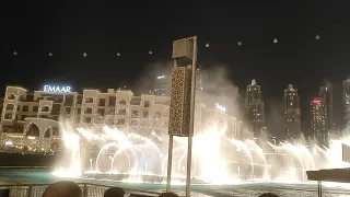 The Dubai Fountain. Фонтан Дубай