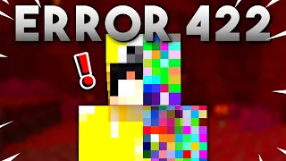 Minecraftın LANETLİ ERROR 422 SÜRÜMÜNÜ OYNADIK!!