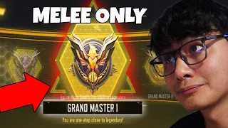 MELEE Only Naging GRANDMASTER Sa Call Of Duty Mobile!