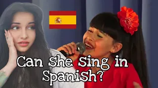 Spanish woman reacts to @diana ankudinova / Me voy / Can she sing in Spanish?