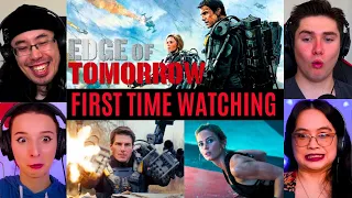 REACTING to *Edge of Tomorrow* WHAT A MASTERPIECE!! (First Time Watching) Sci-fi Movies