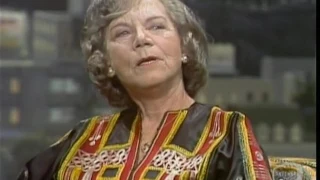 Ellen Corby--Rare 1976 TV Interview, Grandma Walton