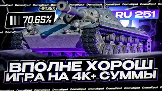 RU 251 ФИНАЛ В ТРИ ОТМЕТКИ! НА ПУТИ К ИМБЕ