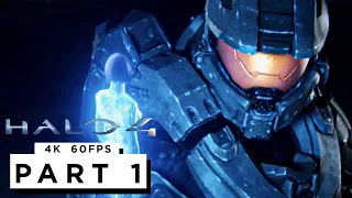 HALO: 4 Walkthrough Gameplay Part 1 - (4K 60FPS) - No Commentary