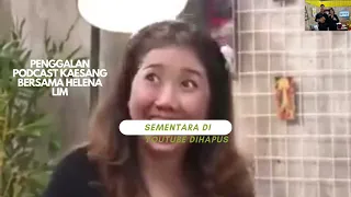 podcast Kaesang bersama Helena Lim crazyrich di YouTube dihilangkan ini penggalannya