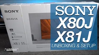 Sony X80J / X81J | Unboxing Sony's Entry level Bravia TV for 2021