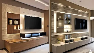 200 Modern Living Room TV Unit Designs 2024 TV Cabinet Design| Home Interior Wall Decorating Ideas 2