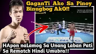 HAPON GUSTONG GUMANTI DALWANG BESES BINUGBOG PATI SA REMATCH NG PINOY!!