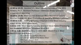 U.S. Wool Industry Updates, Considerations, and Marketing for 2021