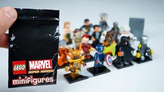 LEGO Marvel MCU Minifiguren Serie Review! | 16 + 1 MOC Figuren