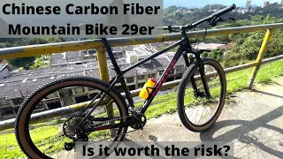 Chinese Carbon Fiber Mountain Bike Frame Review - Twitter Leopard Pro 29er 1x12 Deore. Impressions