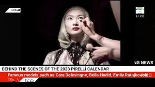 Behind the scenes of the 2023 Pirelli Calendar