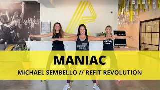 Maniac || @michaelsembello2244  || Dance Fitness Choreography || @REFITREV