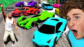 Collecting RARE Billionaire SUPERCARS In GTA 5.. (Mods)