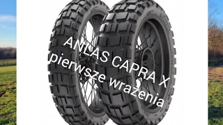 Anlas Capra X test nowych opon cz1 (first impressions)