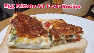 How To Make Egg Frittata In Air Fryer| Easy Recipe