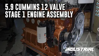 Industrial Injection 5.9 Cummins 12 Valve Stage 1 Engine Assembly
