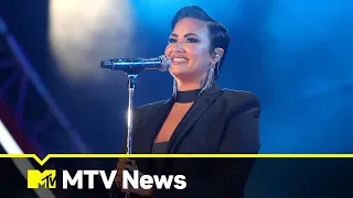 Demi Explains Pronoun Change To Include She/Her | MTV News