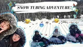 TRAVEL VLOG: Snow Tubing Adventure at Snoqualmie Pass | Cay & Cayla [times] | It’s Oh Cay!