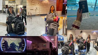 India🇮🇳 to Newzealand🇳🇿 journey || #studyabroad2024 #newzealand #subscribetomychannel