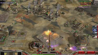 Random General - Free-For-All - Command & Conquer Generals Zero Hour - 1 vs 6 HARD Gameplay