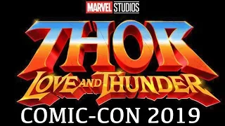Marvel's Thor 4: Love and Thunder SDCC reveal (2021) MCU Phase 4